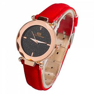 Женские Часы Generisch Модные кварцевые наручные часы с кожаным ремешком - Фото 1