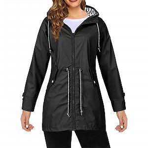 Куртка з капюшоном Hveuluop Gieen Жіноча Легка Перехідна - Фото 1