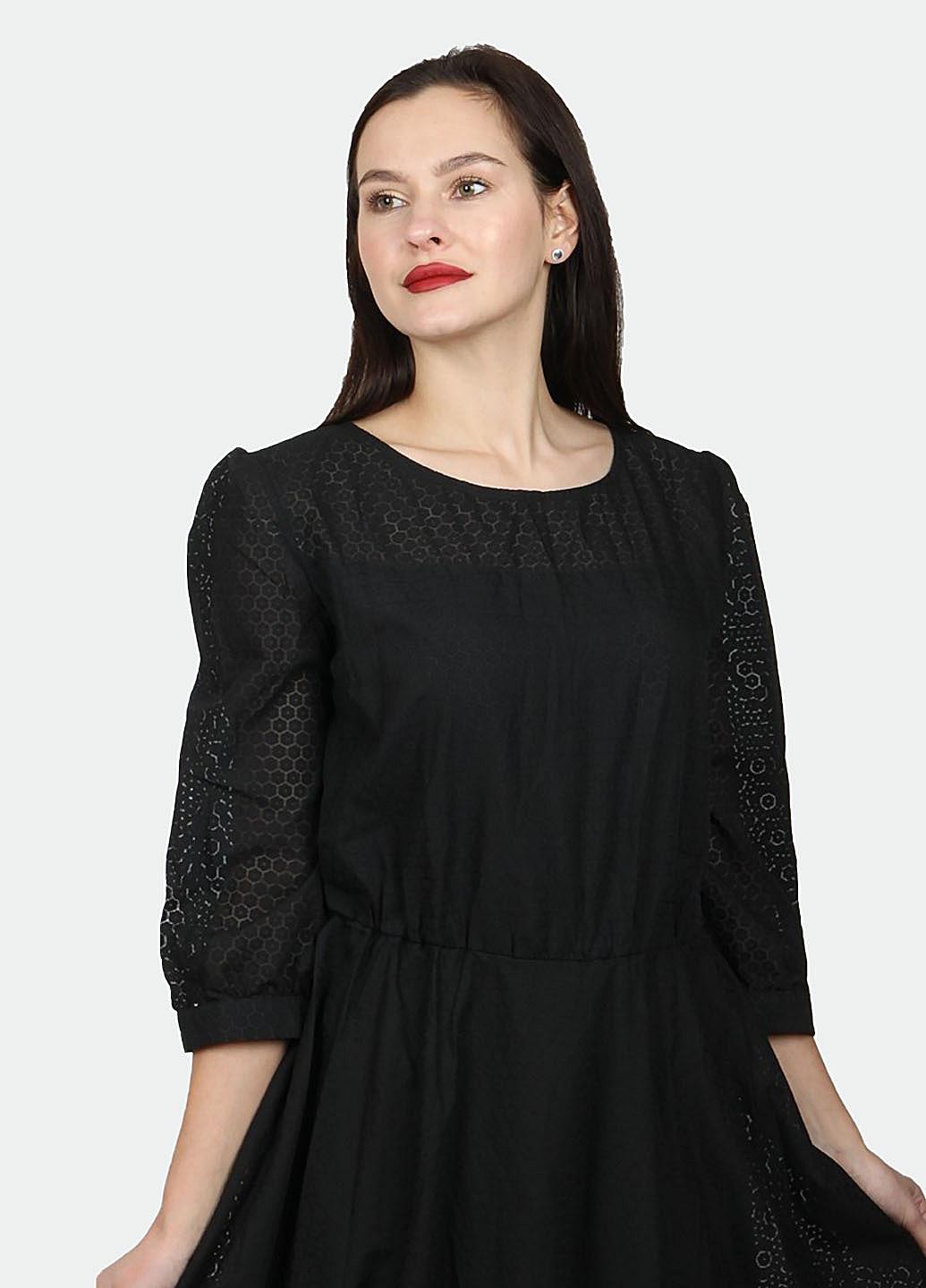 Платье Enna Levoni 46 L Черный (ND-14556-Black), фото №6