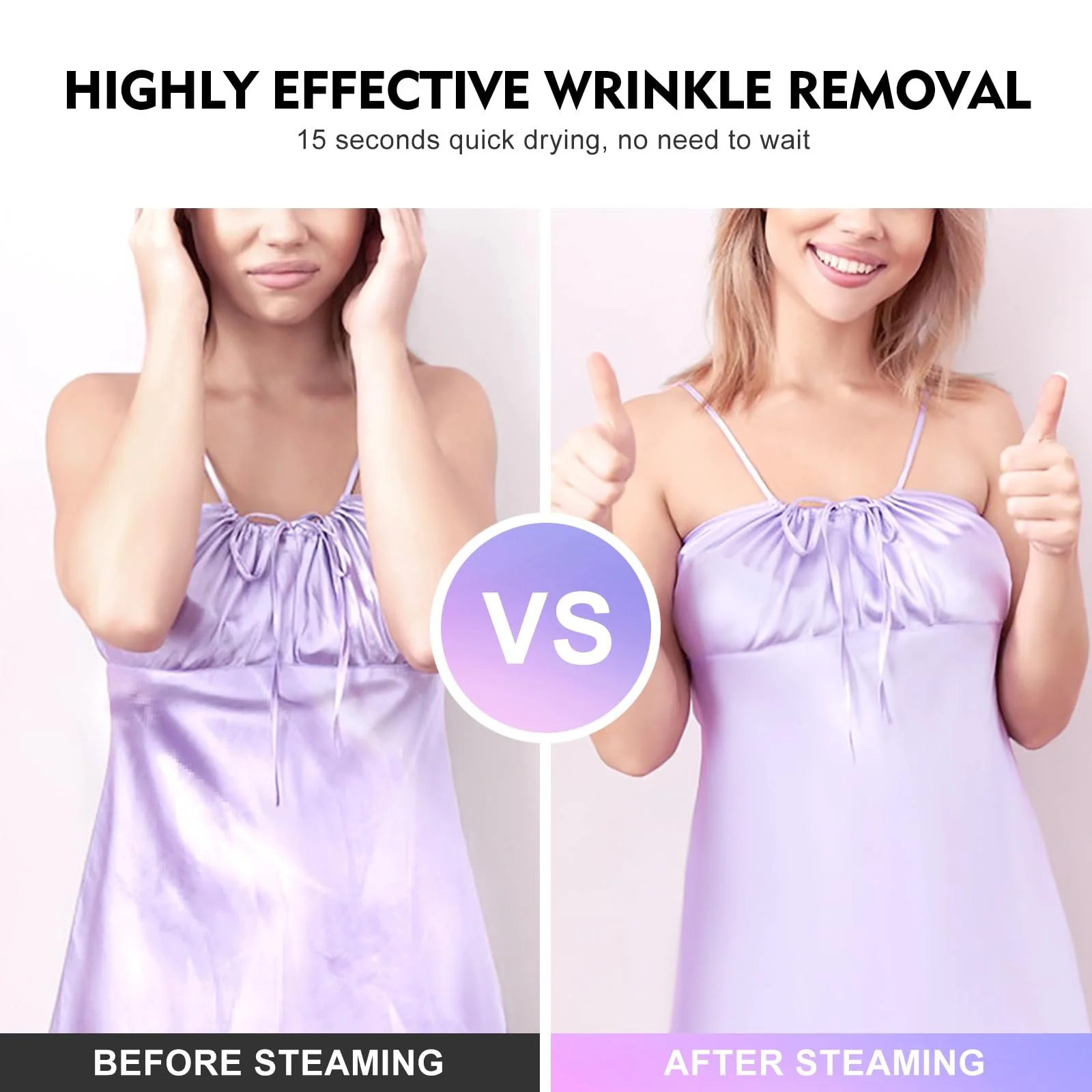 Ручний відпарювач ABXMAS 2 в 1 15 секунд нагрівання, фото №4