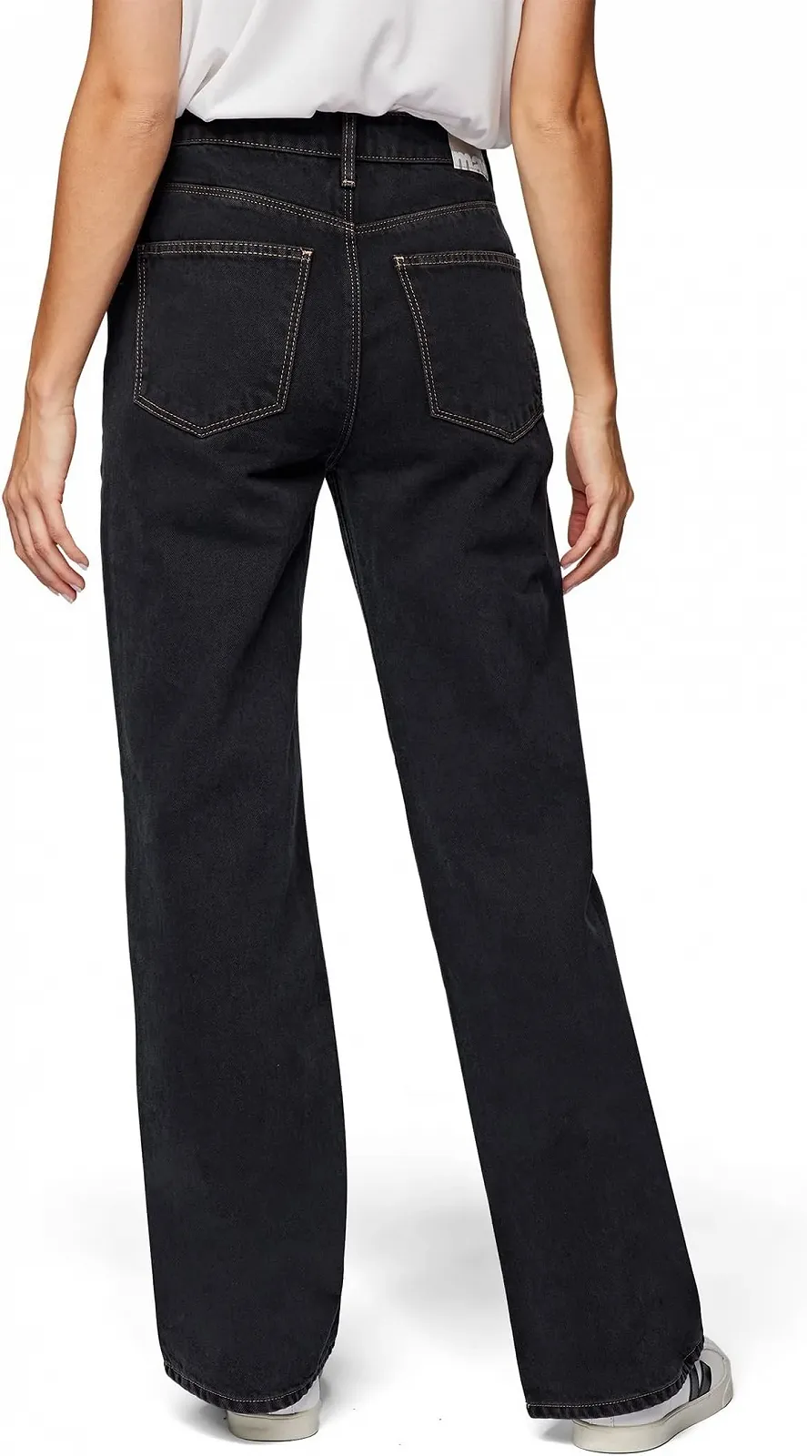 Женские джинсовые штаны MAVI VICTORIA Dark Smoke Denim - 30, фото №3