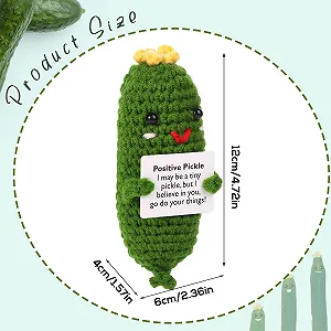 Игрушка BOXOB Огурец положительный, 12 см цена на synthetic.ua - Фото 1 Игрушка BOXOB Огурец положительный, 12 см synthetic.ua - Фото 1