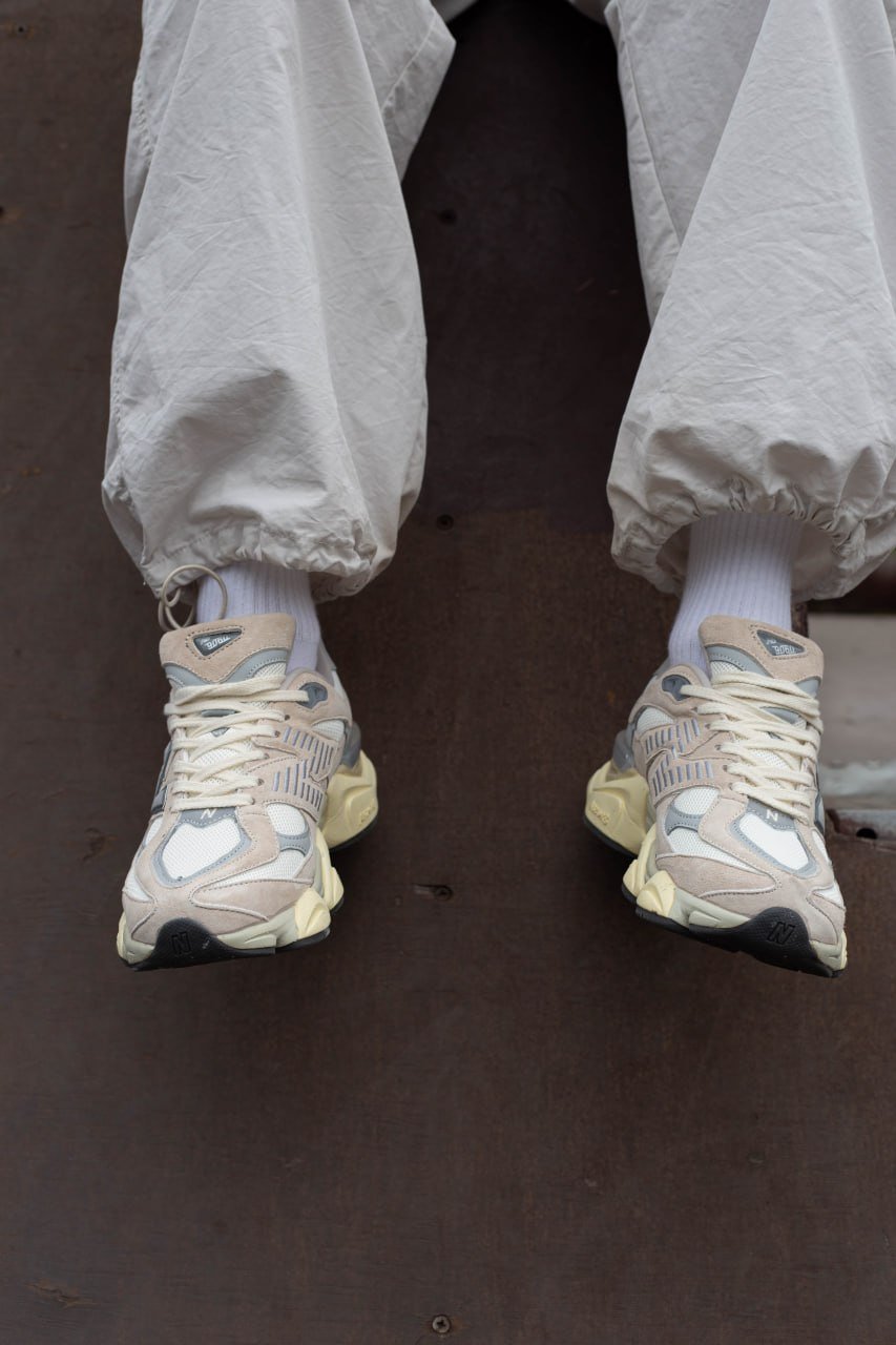 Чоловічі кросівки New Balance 9060 Beige White 45, фото №9