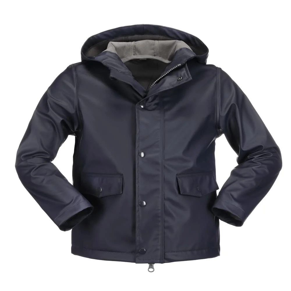 Дитяча дощова куртка FRIESEN Friesennerz 'Schule oder Watt?' для хлопчиків, фото №1