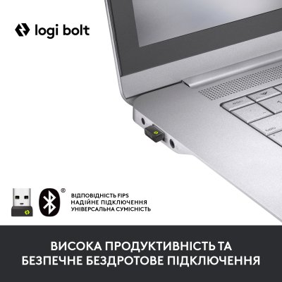 Мышка Logitech Signature M650 L Wireless Mouse for Business Off-White (910-006349), фото №2