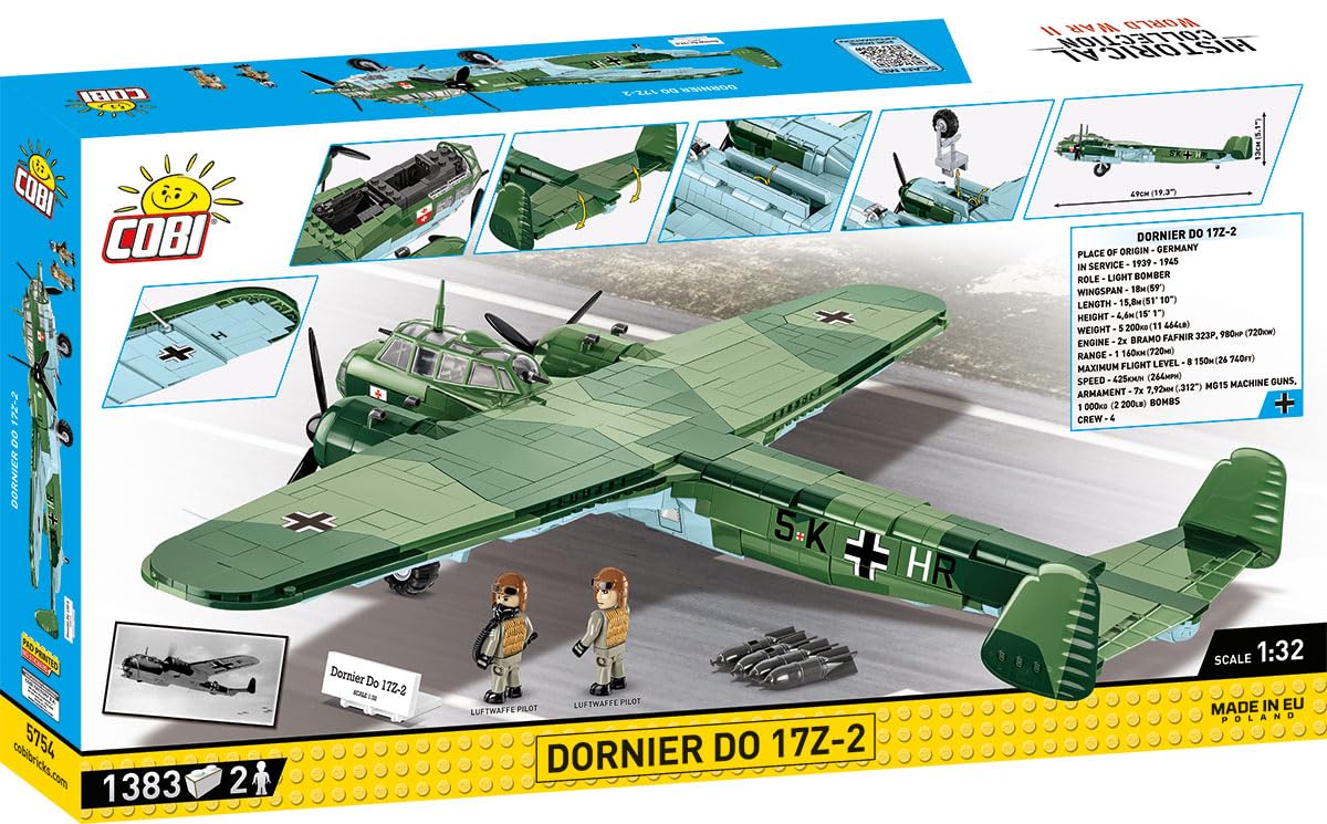 COBI Dornier Do 17Z-2 Один розмір, фото №4