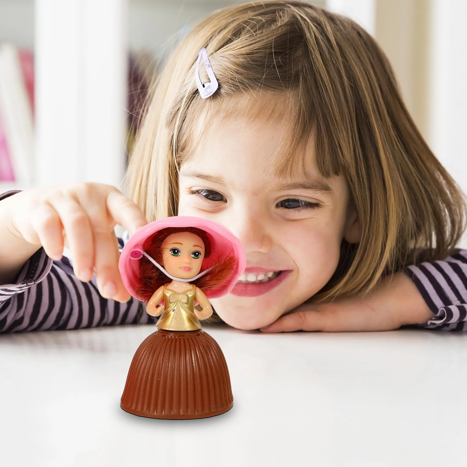 Лялька Toyvian Міні Ляльки Принцеси для Дівчаток Іграшка-кекс, 6 шт, фото №5