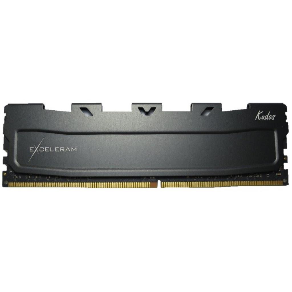 Оперативна пам'ять для ПК DDR4 8GB 2400 MHz Black Kudos Exceleram EKBLACK4082414A, фото №1
