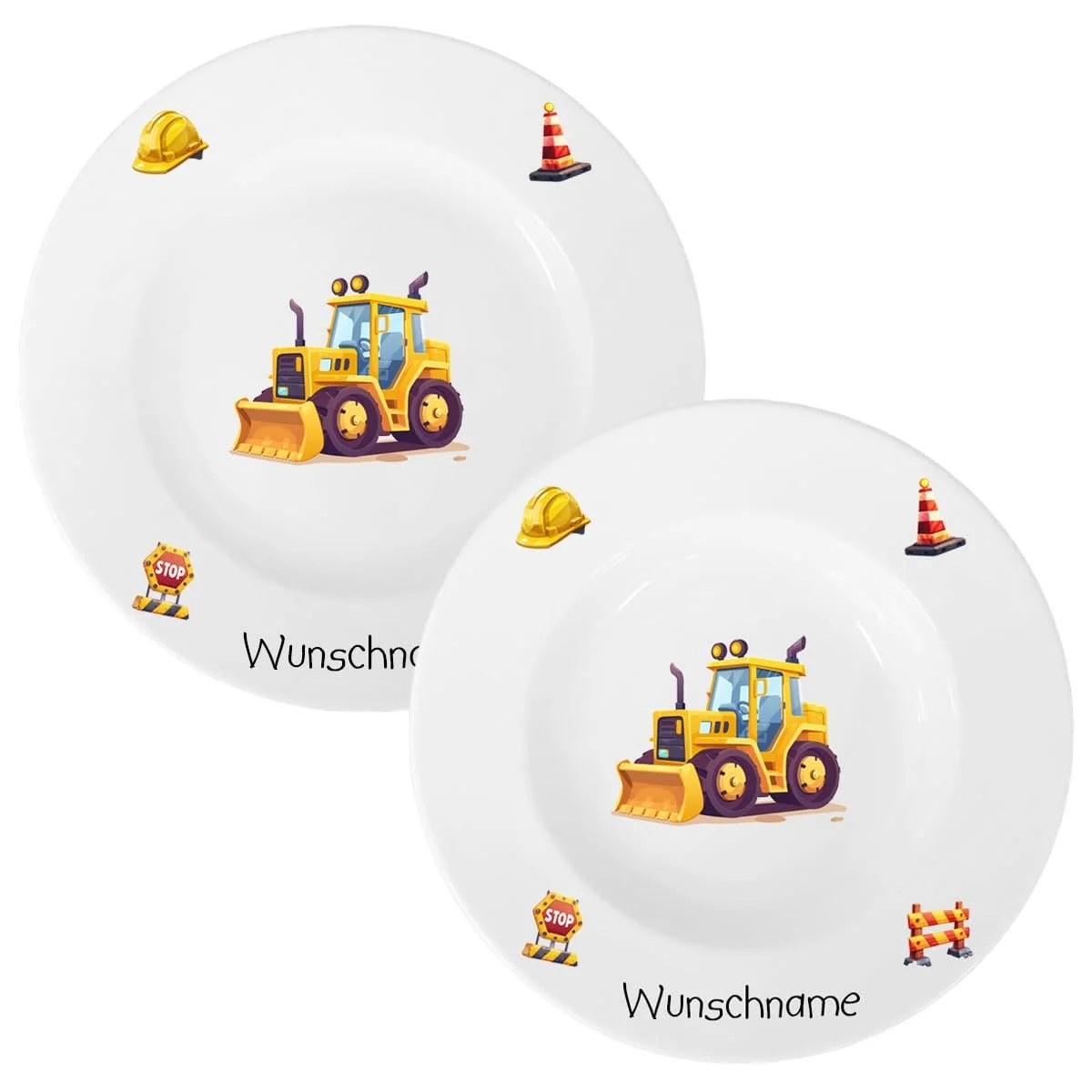 Детский Набор Посуда Тарелка для Супа и Обеденная 22 см 27 см, фото №1 Детский Набор Посуда Тарелка для Супа и Обеденная 22 см 27 см, фото №1