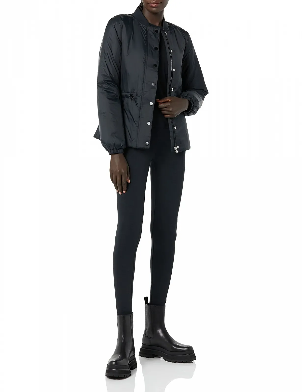 Бомбер Amazon Essentials Жіноча з Підкладкою на Талії, фото №3