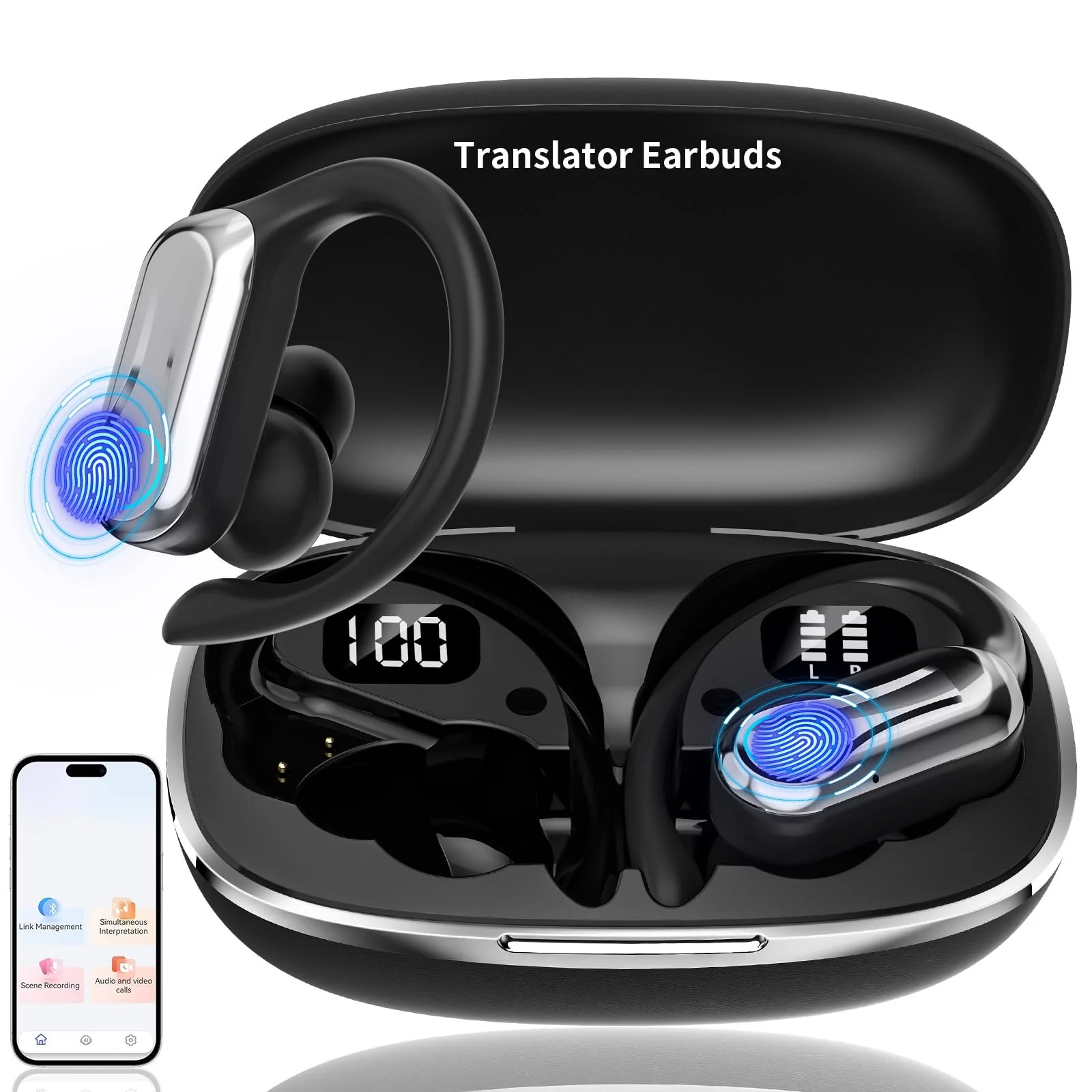 AI Xeletu 3 в 1 Переводчик языков 164 языка 550 mAh, фото №1 AI Xeletu 3 в 1 Переводчик языков 164 языка 550 mAh, фото №1