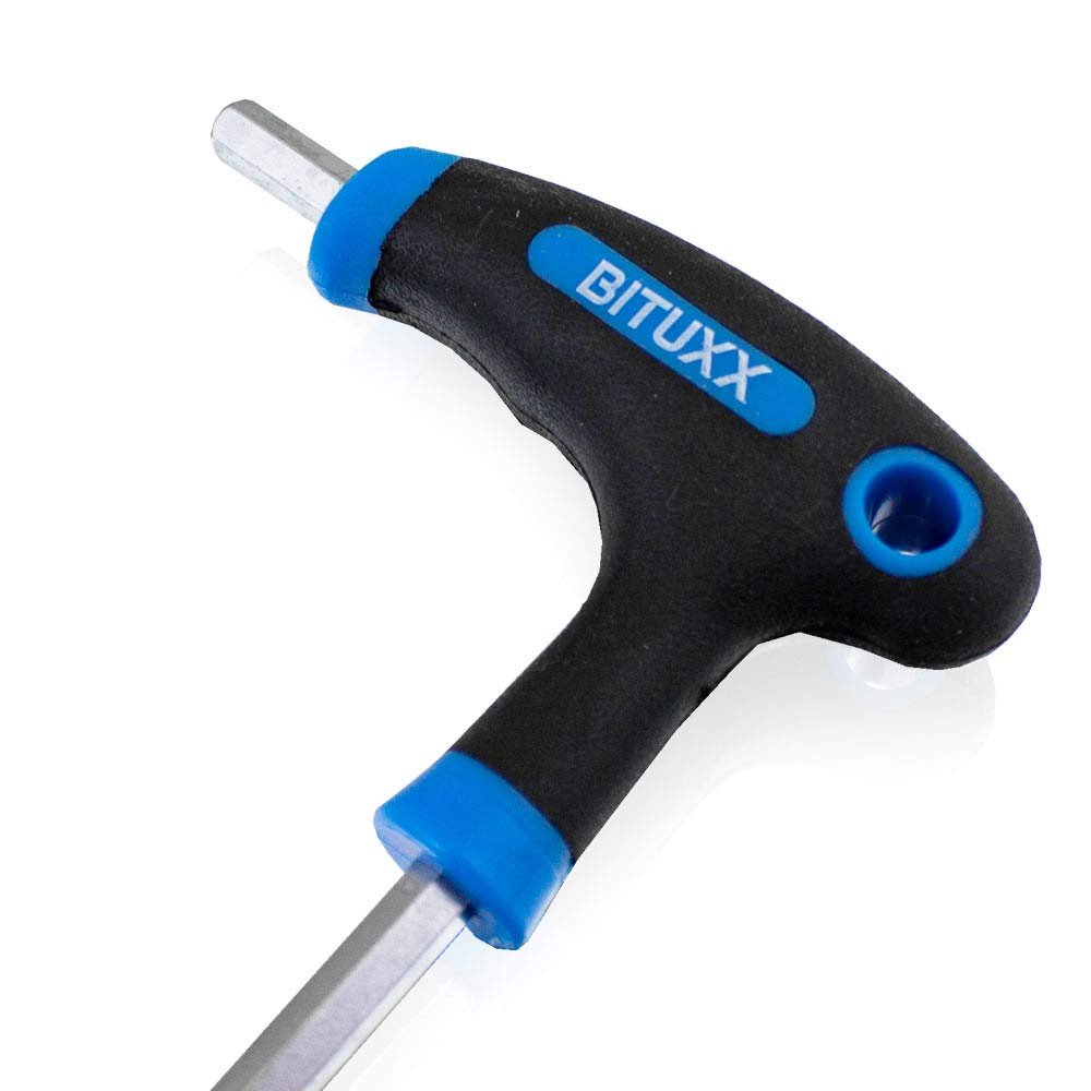 Набір викруток BITUXX 11 штук Hexagon Socket T Cross Handle 2-10 мм, фото №5