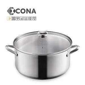 Сотейник Metaltex Icona 32 см 10 л нержавеющая сталь synthetic.ua - Фото 1