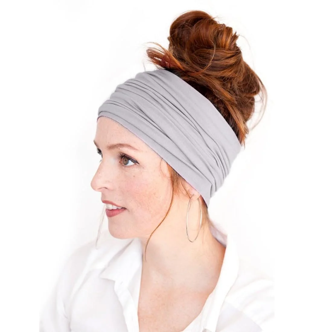 Пов'язка на голову широка Reaky Boho, фото №5