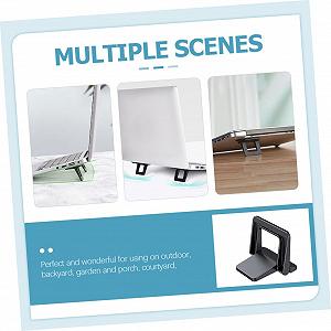 Підставка для ноутбука SOIMISS Розкладний Ергономічний PC Матеріал Чорний synthetic.ua - Фото 1