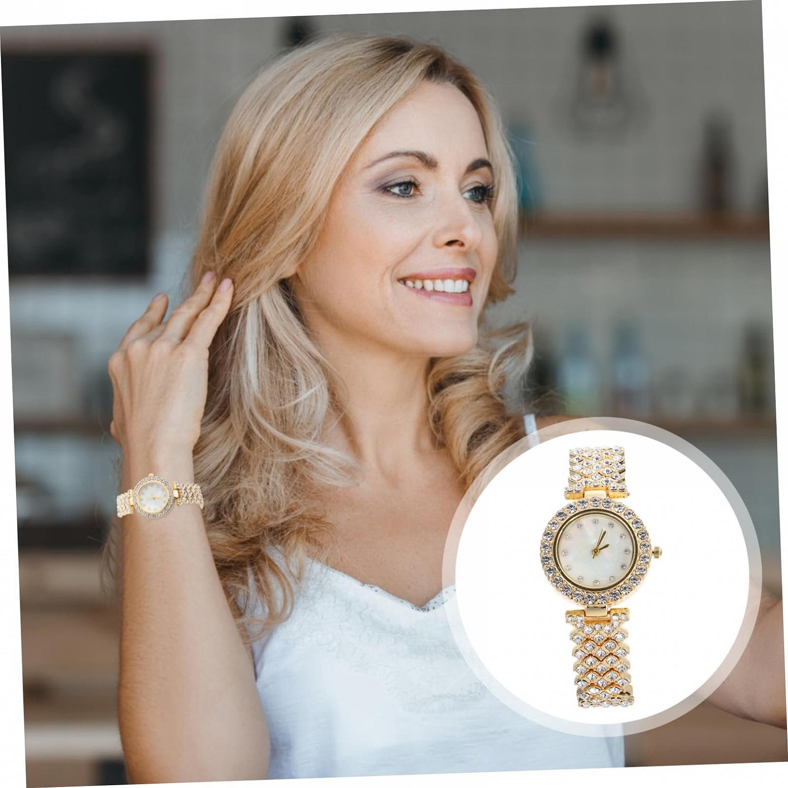 Годинник OATIPHO Золотистий Жіночий, фото №2