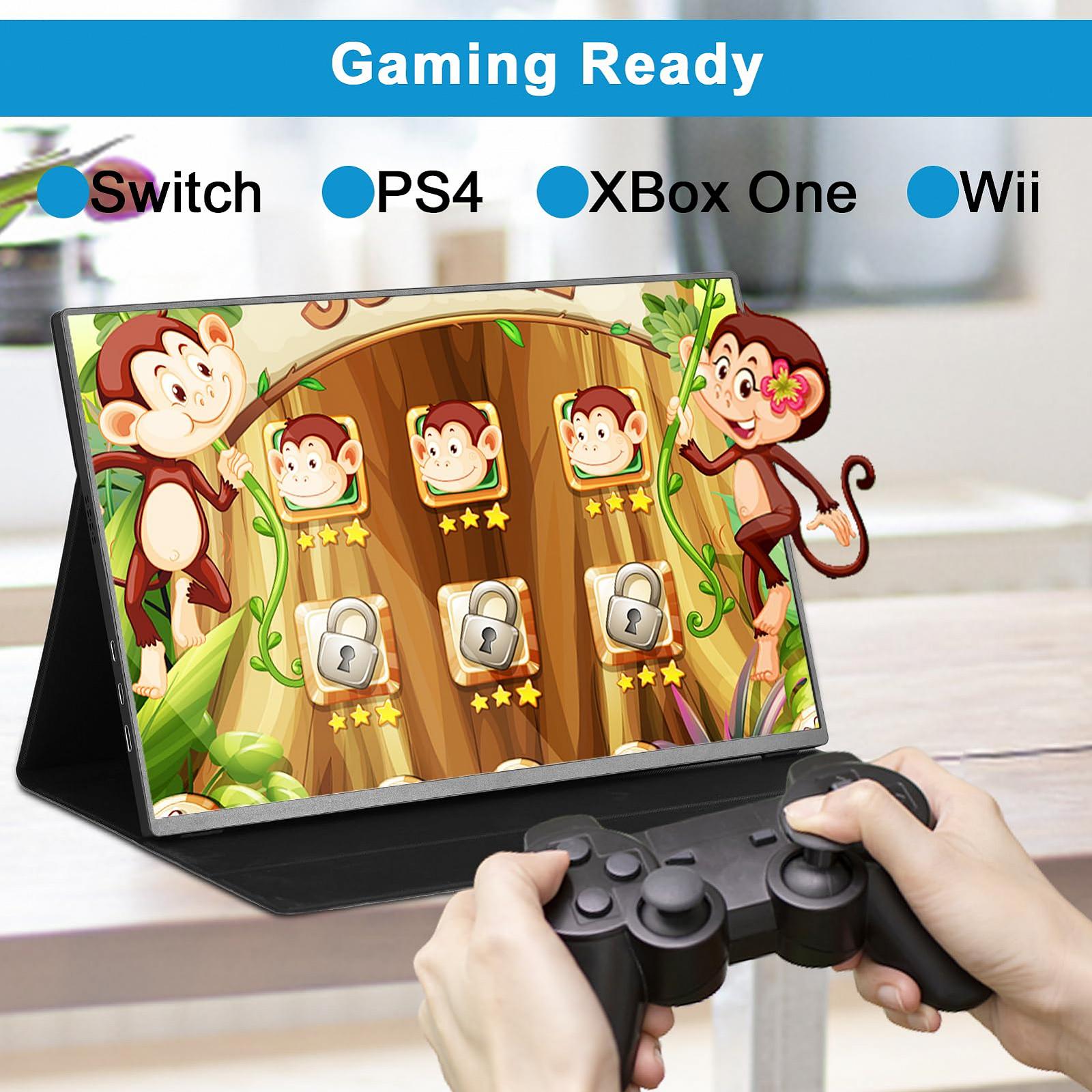 Монитор Docooler Portable 16-дюймовый 2K USB-C Ультратонкий Игровой Монитор 120 Гц, фото №4 Монитор Docooler Portable 16-дюймовый 2K USB-C Ультратонкий Игровой Монитор 120 Гц, фото №4