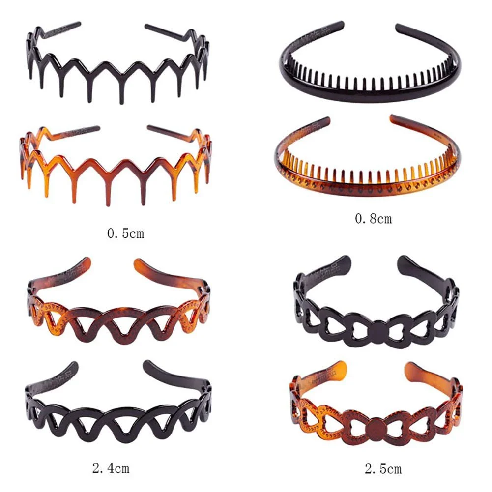 Обруч для волосся Унісекс Твердий Пластик Зуби Акули Гребінець A#, фото №2