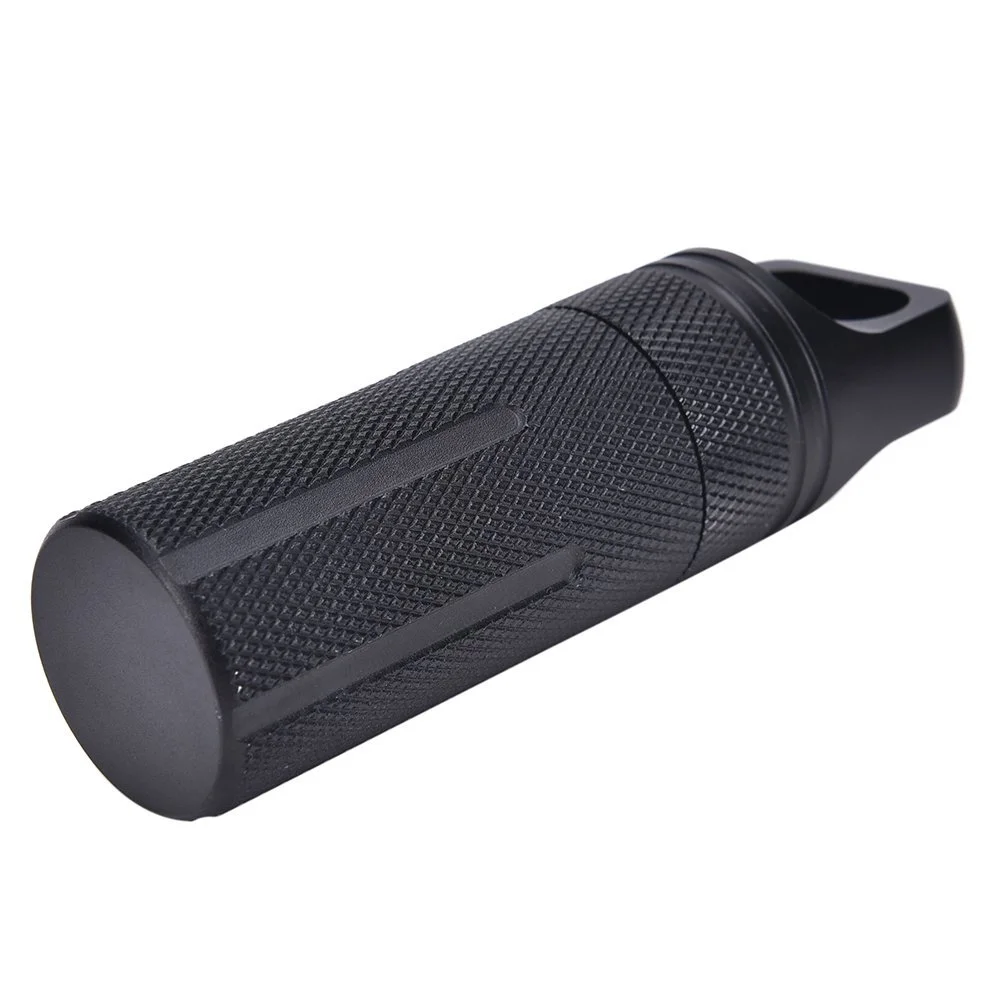 Пляшка SevenMye Водонепроникна з герметичною капсулою EDC для виживання на відкритому повітрі, контейнер для пігулок, сухий бокс, плоский верх, фото №5