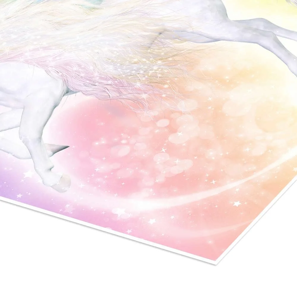 Постер Dolphins DreamDesign Enchant Your Life Unicorn Pegasus Единорог Пегас 60 x 80 см, фото №3
