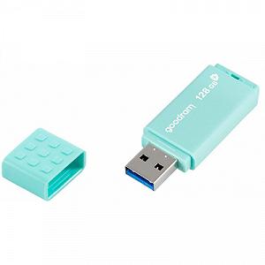 USB флеш накопитель Goodram 128GB UME3 Care Green 3.2 (UME3-1280CRR11) synthetic.ua - Фото 1