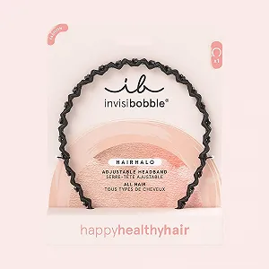 Обруч invisibobble Hairhalo True Dark Sparkle Чорний ціна на synthetic.ua - Фото 1 Обруч invisibobble Hairhalo True Dark Sparkle Чорний synthetic.ua - Фото 1