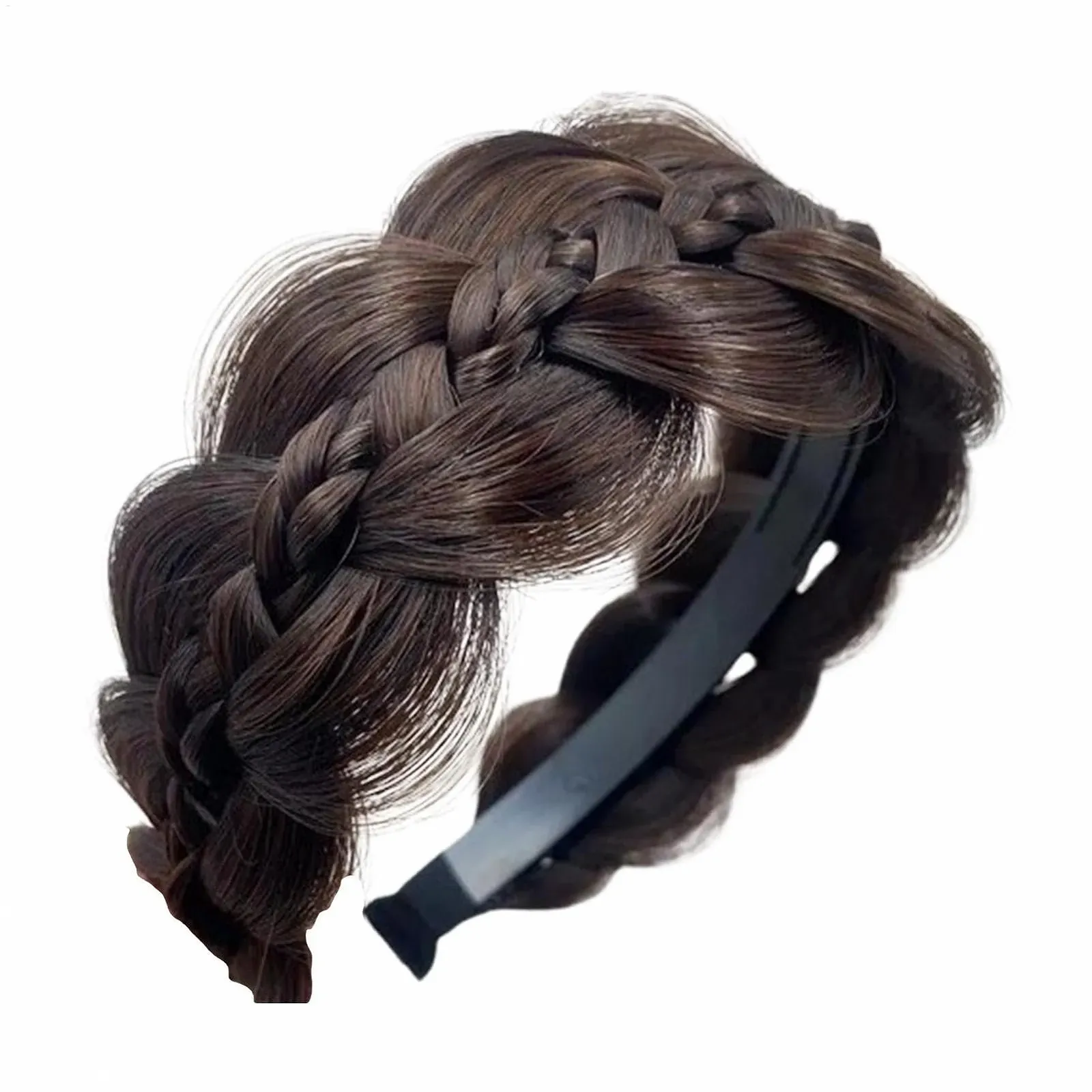 Обруч плетений Braided Широкий ялинка з зубцями аксесуари для волосся, фото №6