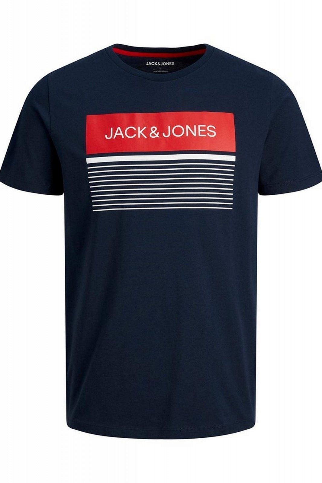 Футболка Jack&Jones TEE SS CREW NECK 12221009 Темно-синій XL, фото №1