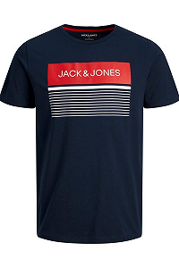 Футболка Jack&Jones TEE SS CREW NECK 12221009 Темно-синий 2XL - Фото 1