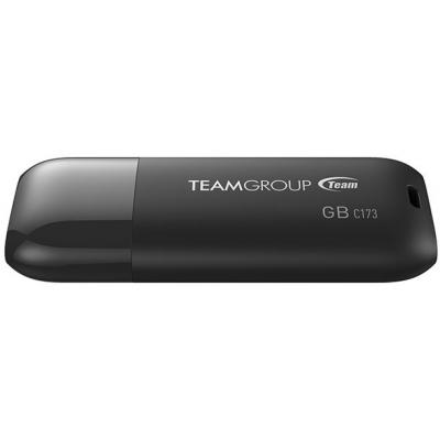 USB флеш-накопитель Team 64GB C173 Pearl Black 2.0 TC17364GB01 8551668, фото №2
