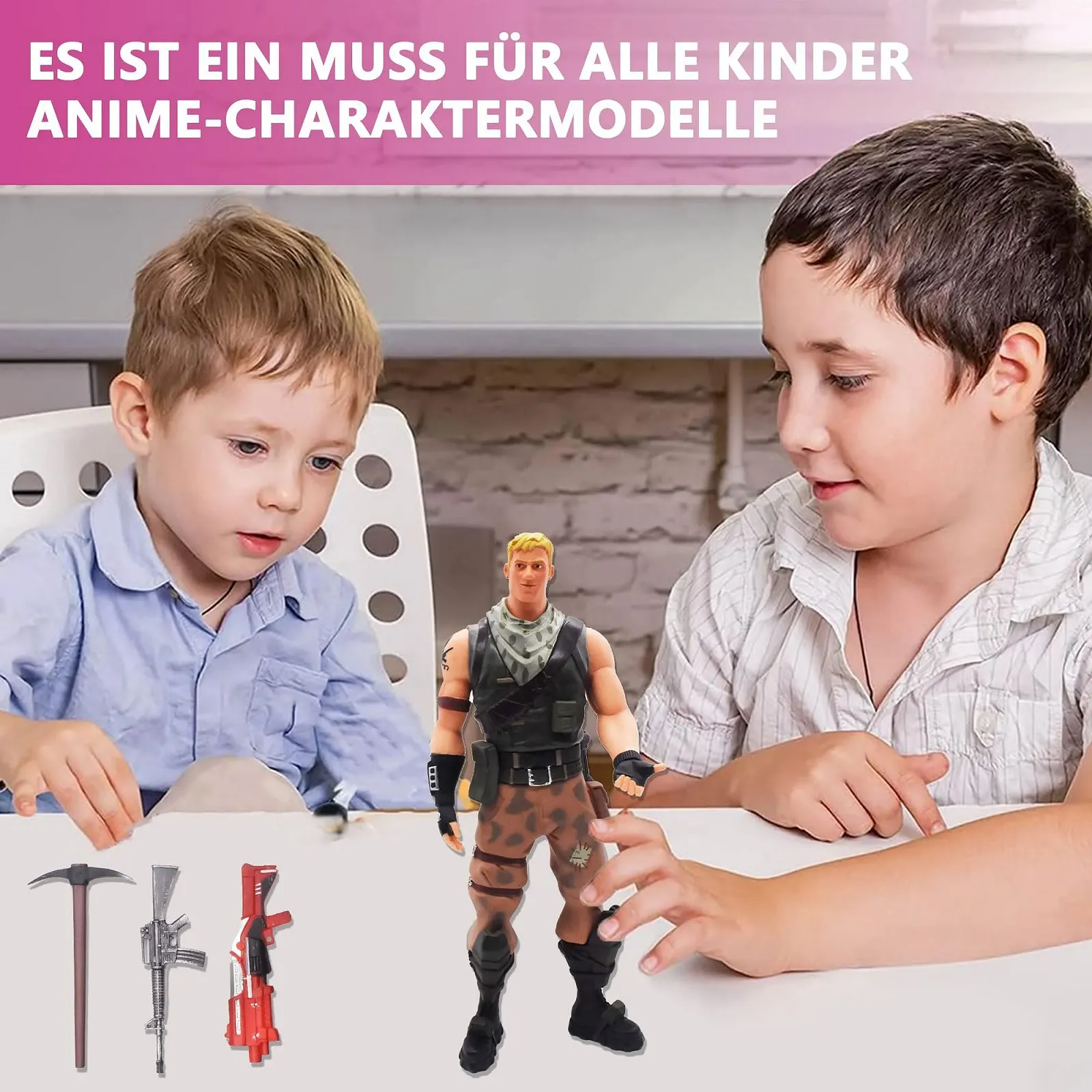 Фігурка HTGWCG Anime Action Figure Military Soldier Playset, фото №7