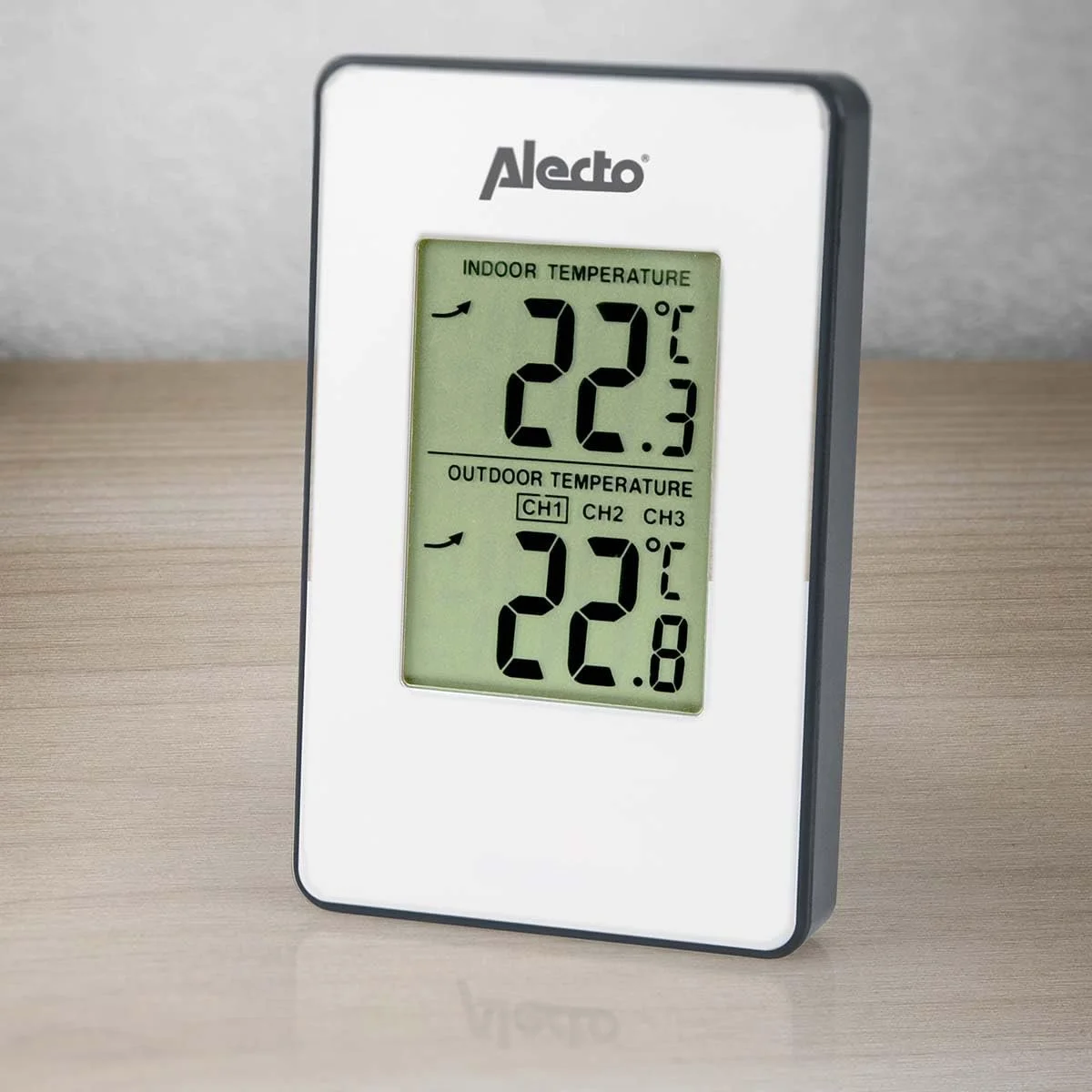 Цифрова метеостанція Alecto WS-1050 14 x 2 x 12 cm Біла, фото №2