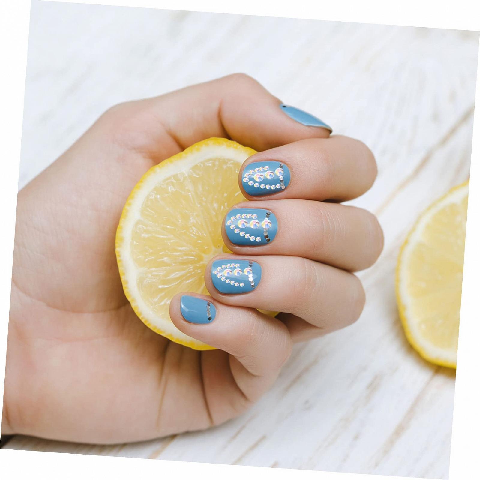 Камінь для нігтів Плоский minkissy Набір для декорування, фото №7