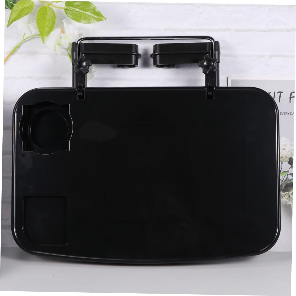 Столик на кермо Foldable з тримачем для напоїв Регульований багатофункціональний портативний, фото №7