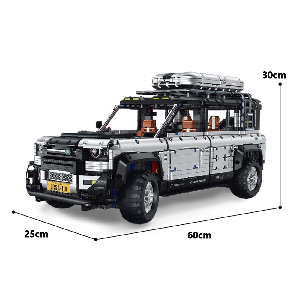 Блоки для складання MISINI M6307 Technik 110 Позашляховик 1:8, фото №8 Блоки для складання MISINI M6307 Technik 110 Позашляховик 1:8, фото №8