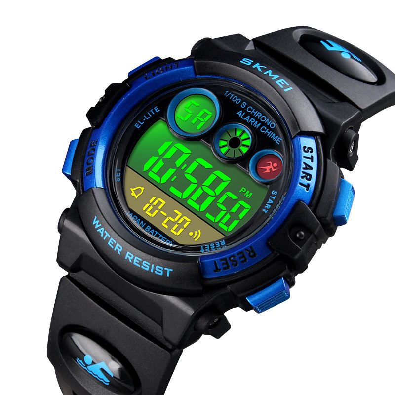 Часы наручные детские Skmei 1451 Black Blue 1451BKBU 15960, фото №4