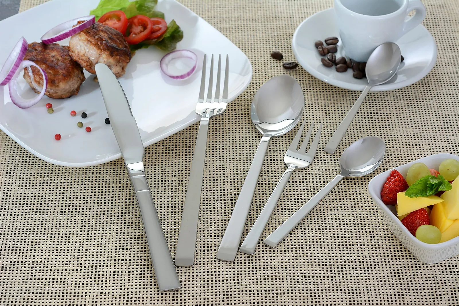 Ложки для еспресо GRÄWE Copenhagen Набір з 6 штук Нержавіюча сталь 18/10, фото №3