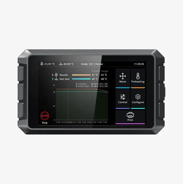 Планшет 7" Creality Sonic Pad для управління 3д принтером / 2/8Gb / Klipper / Чорний, фото №1 Планшет 7" Creality Sonic Pad для управління 3д принтером / 2/8Gb / Klipper / Чорний, фото №1