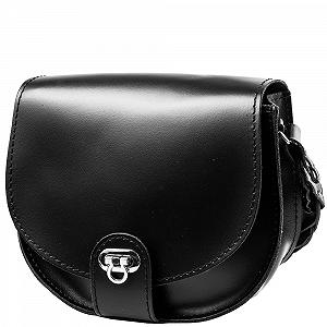 Женская кожаная сумка (AN-063-black) Eterno 14х18х10 см Черный 000131051 Женская кожаная сумка (AN-063-black) Eterno 14х18х10 см Черный 000131051