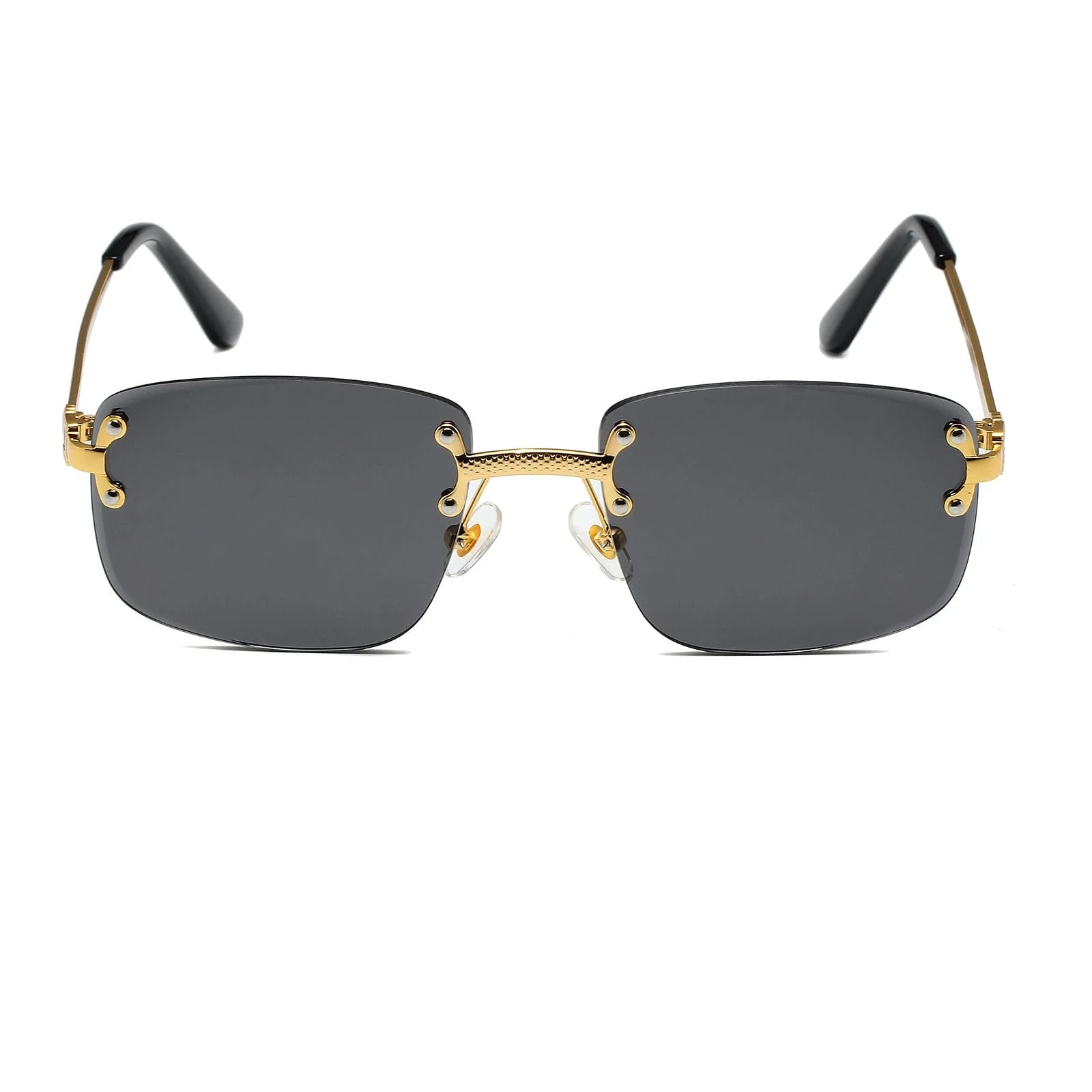 Сонцезахисні окуляри Прямокутні Безрамкові Ggpyyon для чоловіків та жінок, фото №2 Сонцезахисні окуляри Прямокутні Безрамкові Ggpyyon для чоловіків та жінок, фото №2