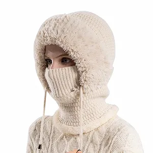 В'язана шапка для зими - Фото 1