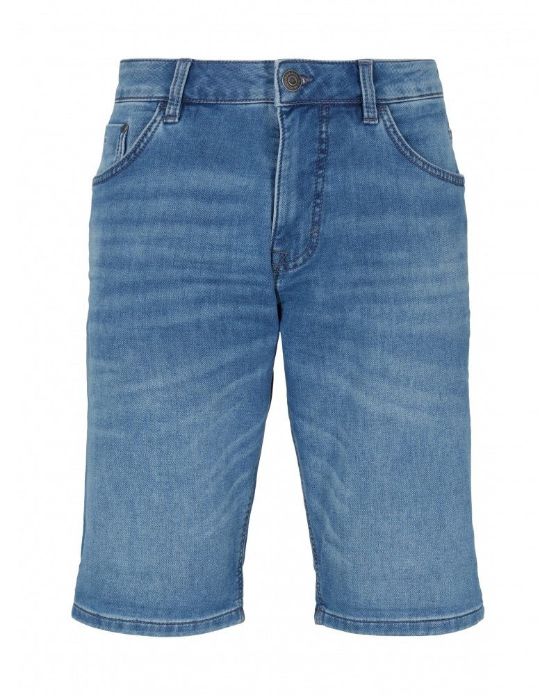 Джинсовые шорты Tom Tailor 1029861-10281 Голубой 30, фото №4