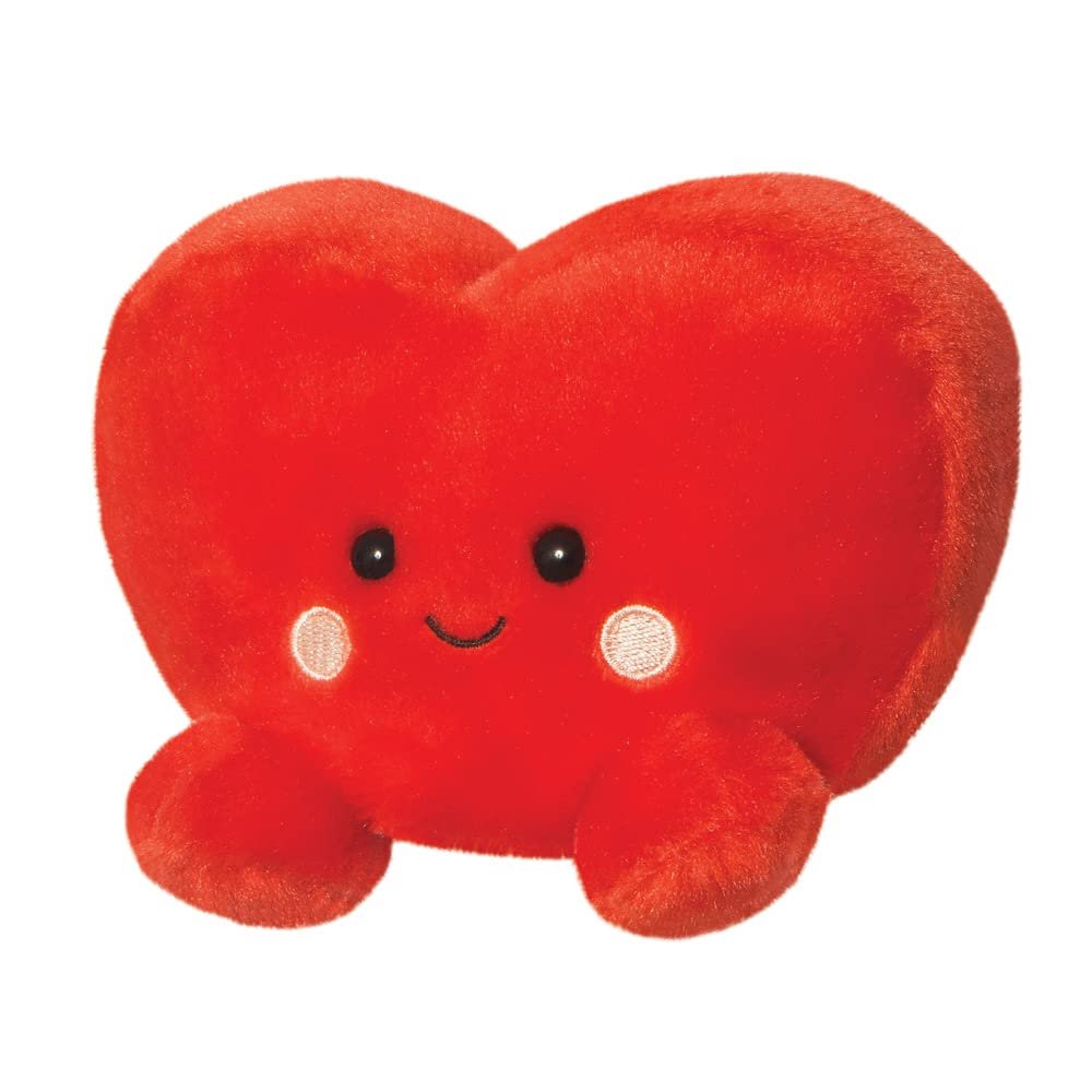 Мягкая игрушка Aurora Palm Pals Amore Heart 13 см экологичная Красная, фото №2 Мягкая игрушка Aurora Palm Pals Amore Heart 13 см экологичная Красная, фото №2