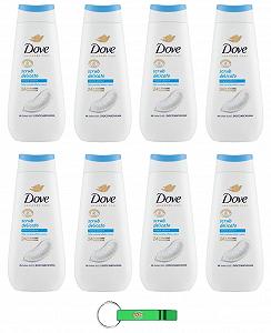 Гель для душу Dove Advanced Care Scrub Delicato 8 x 225 мл - Фото 1