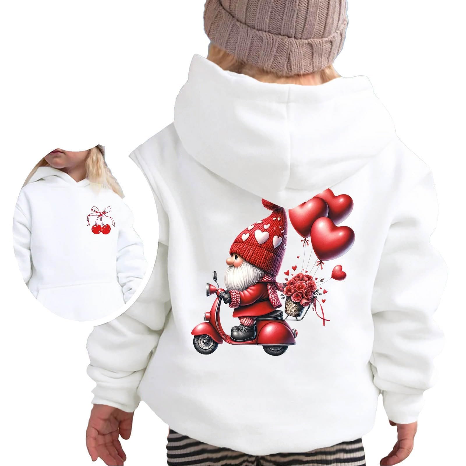 Худі для хлопчиків з графічним принтом літер, пуловер, фото №1