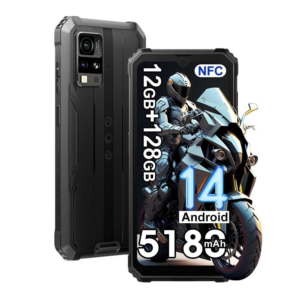 Смартфон Blackview BV4800 Pro 12/128GB Android 14 6.56" HD+ 16MP 5180mAh IP68 4G 5G, фото №1 Смартфон Blackview BV4800 Pro 12/128GB Android 14 6.56" HD+ 16MP 5180mAh IP68 4G 5G, фото №1