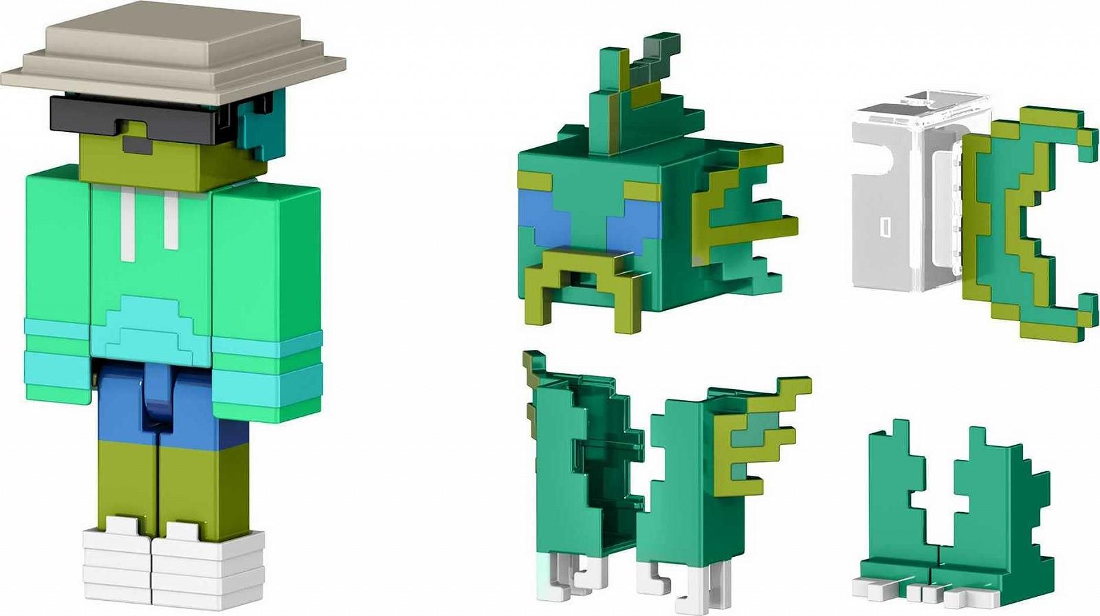 Фигурки и аксессуары Minecraft Game Creator Series, дополнительный набор, коллекционный подарок 3,25 дюйма для детей, фото №1