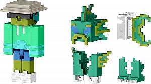 Фигурки и аксессуары Minecraft Game Creator Series, дополнительный набор, коллекционный подарок 3,25 дюйма для детей - Фото 1