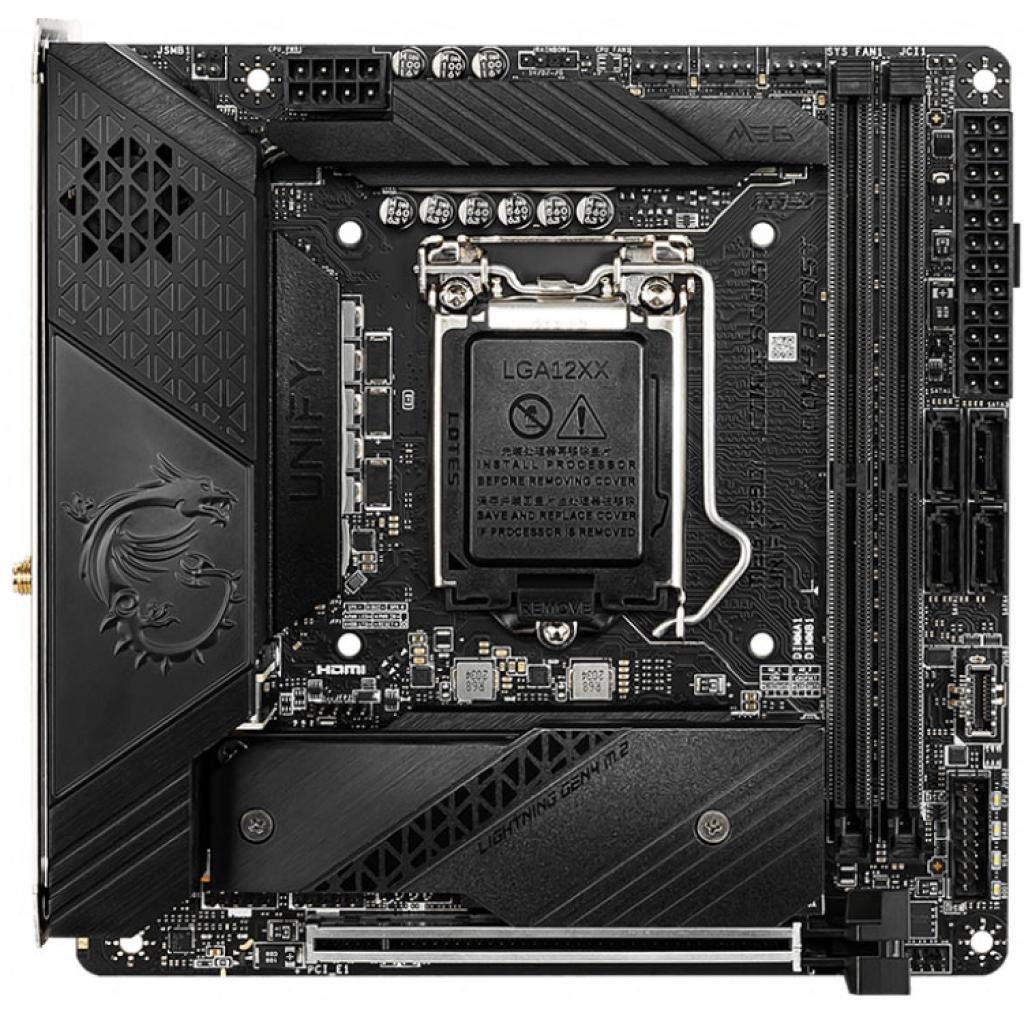 Материнська плата MSI MEG Z590I UNIFY, фото №2