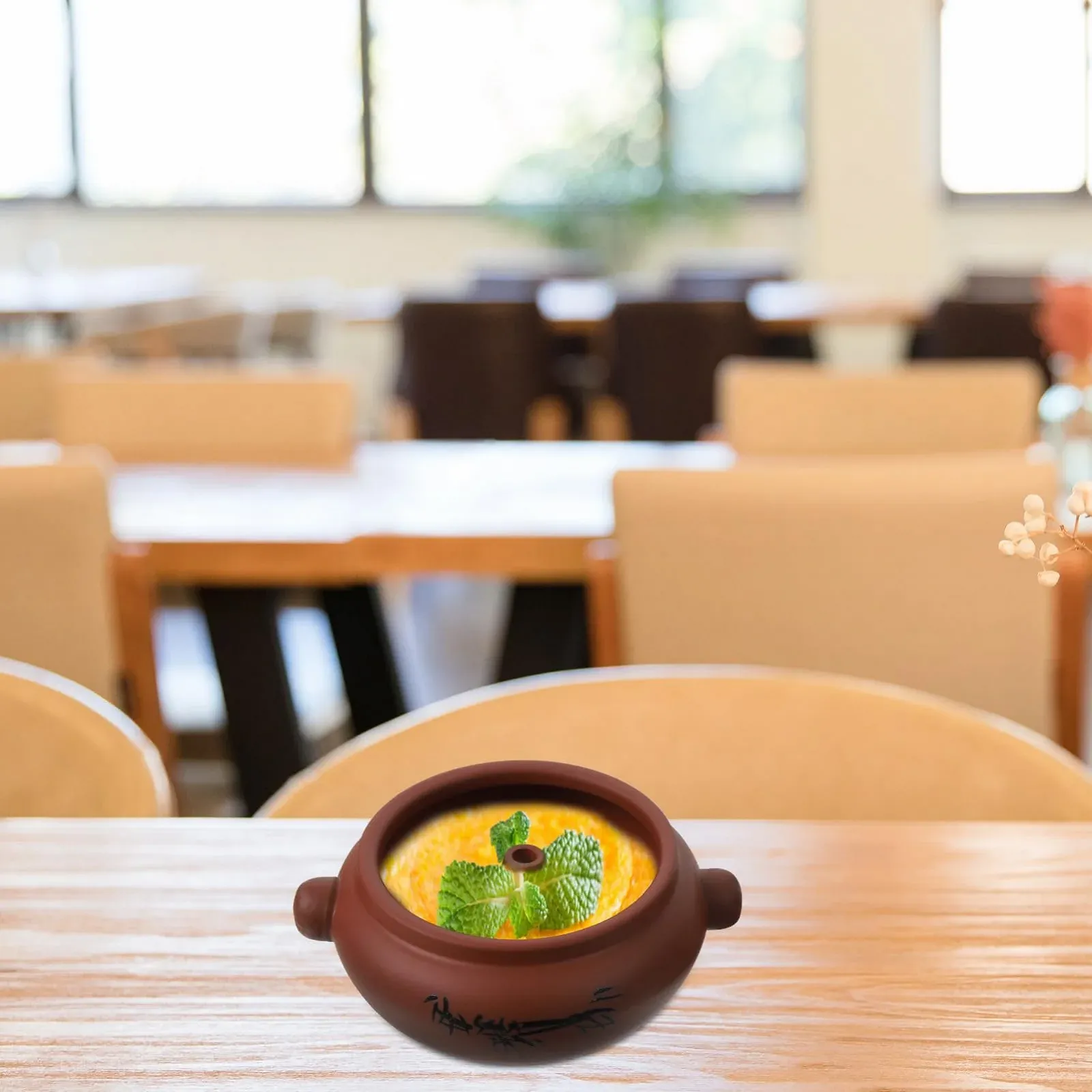 Керамическая кастрюля для тушения термостойкая с равномерным распределением тепла, фото №6